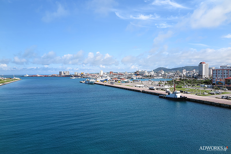 サザンゲートブリッジからの眺望。夕日も